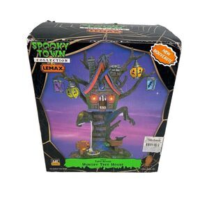 2006 LEMAX Spooky Town HUNGRY TREE HOUSE
